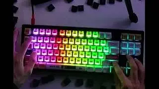 Keychron Q3 Custom Firmware With Game!