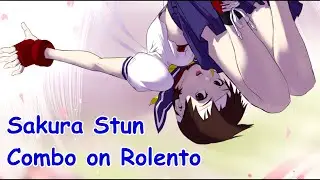 USF4 Sakura Stun Combo on Rolento