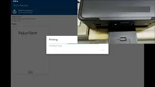 How to print WPS Office PC docs to Epson printer - Huawei Matepad