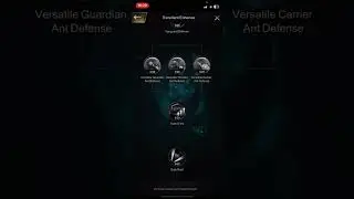 New Evo Tree after T10 in Ants Underground Kingdom