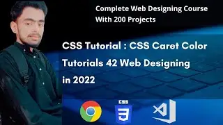 CSS Tutorial : CSS Caret Color and Placeholder Shown Tutorials 42 Web Designing in 2022🟠