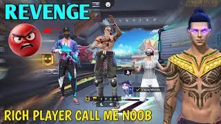 REVENGE 😡RICH PLAYER CALL ME NOOB 😏FREE FIRE MALAYALAM SHORT FILIM ||#freefiremalayalam