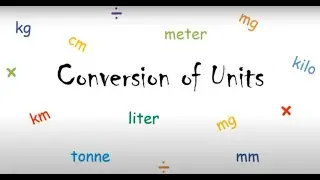 Conversion of Length, Mass and Capacity Units