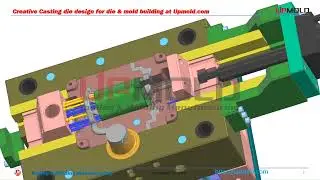 Creative Casting die design for die & mold building at Upmold.com