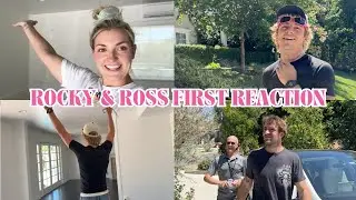 Rocky and Ross React To My New House!!