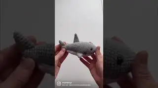Crochet amigurumi shark pattern #amigurumi #crochet #crocheting #crochetamigurumi #amigurumishark