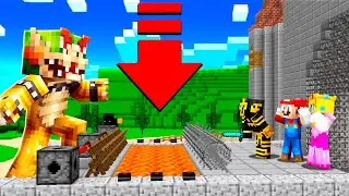 10 HACKS DE CONSTRUCCIÓN PARA DEFENDER TU CASA DE BOWSER EN MINECRAFT 😱