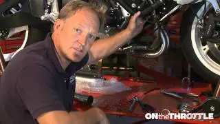 M4 Motorcycle Exaust Install part 2 GSX-R600