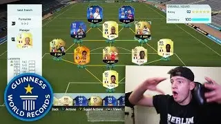 192 WORLD RECORD FUTDRAFT ATTEMPT!!! - Fifa 16 Ultimate Team