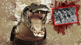 Japanese Military ANNIHILATED By DEADLY Saltwater Crocodiles (1000+ Deaths)