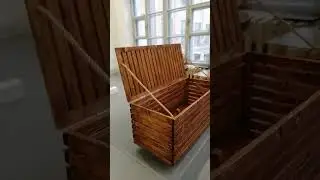 Ящик для игрушек - темный