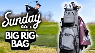 The Newest BIG Thing in Golf! | Sunday Golf BIG RIG Cart Bag Review