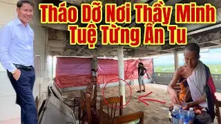 Quá bất ngờ khi được vào Công Ty Sư Bá và Vào Căn Phòng Ngày Đầu Tiên Thầy Minh Tuệ Về Ẩn Tu