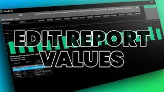 Modify / Edit Reported Values Without Changing the Data in Manufacturing Time Series Historians