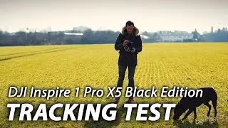 DJI Inspire 1 Pro X5 Black Edition - Tracking Shot Test (aka Walk the Dog Test)