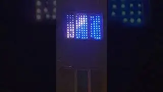 Такую гирлянду не купить в гамазине) тестовый запуск...