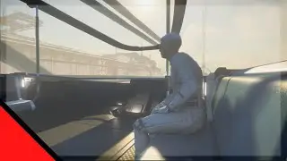 Train Ride to the Spaceport - Star Citizen