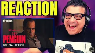 THE PENGUIN | Teaser Trailer REACTION!! | Matt Reeves | Colin Farrell | WB