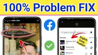 facebook story mute due to copyright claim problem | Facebook story Me Hindi song Kaise laen