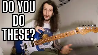 5 Mistakes All Guitarists Make!