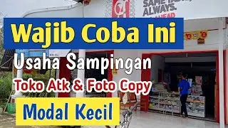 Jualan ini bisa menambah pendapatan usaha foto copy dan atk modal kecil khususnya bagi usaha pemula