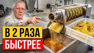 Во время отобрать мед из улья Откачка меда Линия по откачке меда
