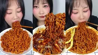 This Show Challengers, Eating Noodles Spicist Flavors Special Yummy Yummy