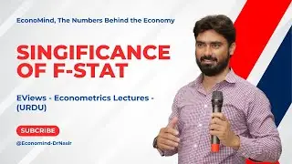 F stat| Eviews| Regression model| Econometrics| P values| Significant| Joint significant