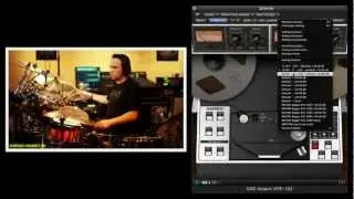 Ampex ATR-102 Plug-In on drums