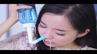Eleboat™ HANNEA 500Ml Adults Children Nose Wash System Clean  Nasal Pressure Neti Pot