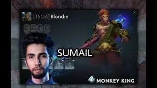 SUMAIL - MONKEY KING - SAFELANE | DOTA2 GAMEPLAY