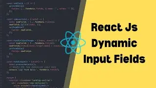 #33 React Js Challenge Day 33 | Dynamic form in react js