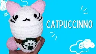Free pattern and tutorial / CATPUCCINO 😻 #amigurumitutorial #crochetanimals #catcrochet