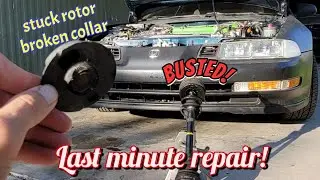 Broken ignition rotor and trashed CV axle | Late night repair for a last minute cruise