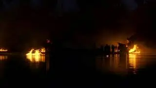WWII Night Warfare PTSD Sleep Gunshots Explosions Fire Burning Vehicles HD sound