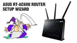 ASUS RT-AC68U router setup wizard [PCAXE.COM]
