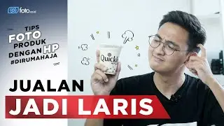 CARA FOTO PRODUK DENGAN HP DI RUMAH AJA | TIPS FOTO PRODUK MINUMAN DENGAN HP