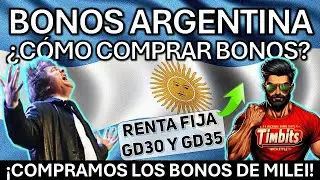 ✅ BONOS ARGENTINA ¿CÓMO COMPRAR BONOS? ¡COMPRAMOS LOS BONOS DE MILEI!