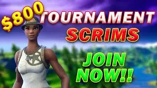 🔴 Enter Now $800 Solo Tournament with Punfucius, Idroppedd,Mvrezzik,RLG (Custom Matchmaking)