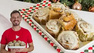 COMO FAZER CINNAMON ROLLS I RECEITAS DE NATAL