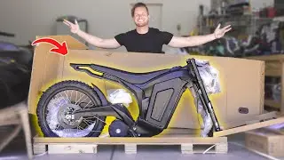 I JUST BOUGHT an ELECTRIC MOTORCYCLE in a BOX!! ($5,999 new)
