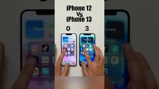 iPhone 12 vs iPhone 13 Speed Test! YouTube 
