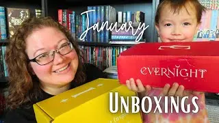 January Unboxings // Illumicrate and Evernight Unboxing