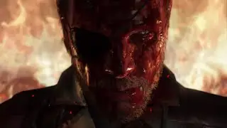 Venom Snake vs the unwashable ketchup