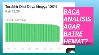 GAMBARAN PENGGUNAAN BATRE PADA IPHONE