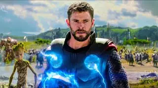 Thor Arrives In Wakanda Scene - 