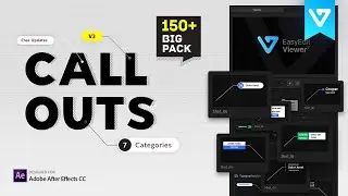 Call Out Titles Animation Template v3 for After Effects | Graphic Pack