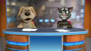 Talking Tom & Ben rap battles