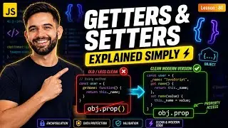 JavaScript Getters and Setters Explained Simply | Modern JS Class Tutorial
