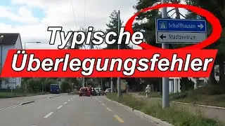 Typische Überlegungsfehler an der Autoprüfung